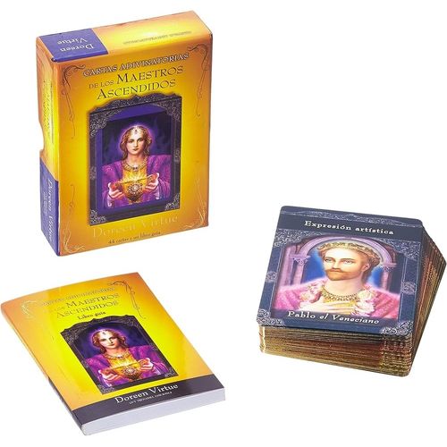 CARTAS ADIVINATORIAS DE LOS MAESTROS ASCENDIDOS - LIBRO + CA CARTAS ADIVINATORIAS DE LOS MAESTROS ASCENDIDOS - LIBRO + CA