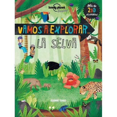 VAMOS A EXPLORAR...LA SELVA (MAS DE 250 CALCOMANIAS)
