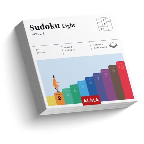 SUDOKU LIGHT NIVEL 2 - 275 JUEGOS
