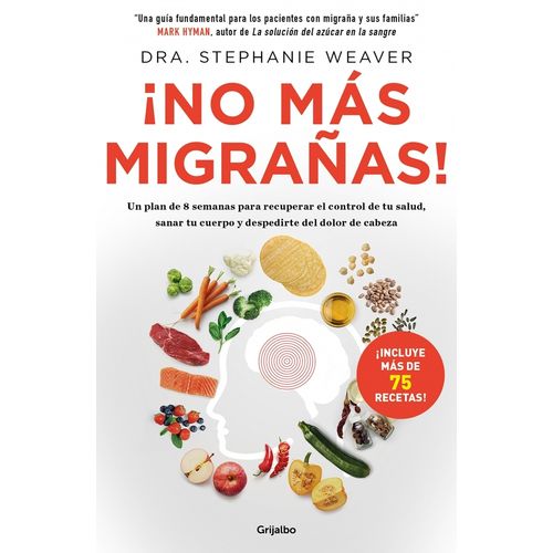 NO MAS MIGRAÑAS (INCLUYE MAS DE 75 RECETAS) DRA. WEAVER