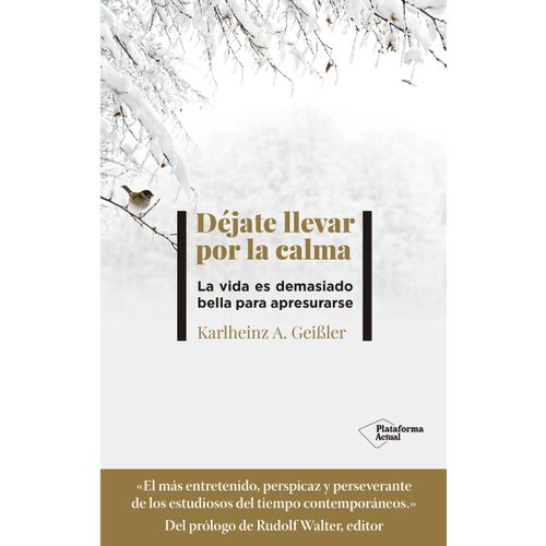 DEJATE LLEVAR POR LA CALMA - GEIBLER KARLHEINZ