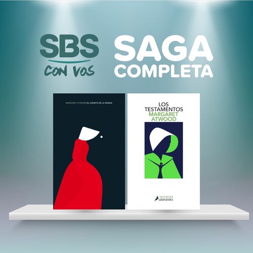 SAGA EL CUENTO DE LA CRIADA LIBRO 1 Y 2 - MARGARET ATWOOD