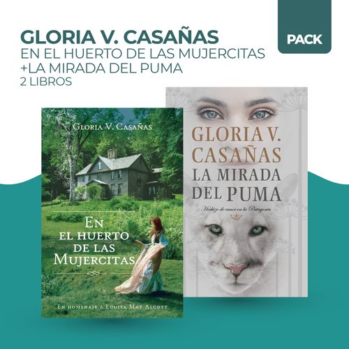 EN EL HUERTO DE LAS MUJERCITAS + LA MIRADA DEL PUMA - 2 LIBR