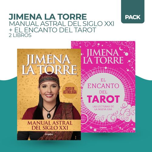 MANUAL ASTRAL DEL SIGLO XXI + EL ENCANTO DEL TAROT - 2 LIBRO