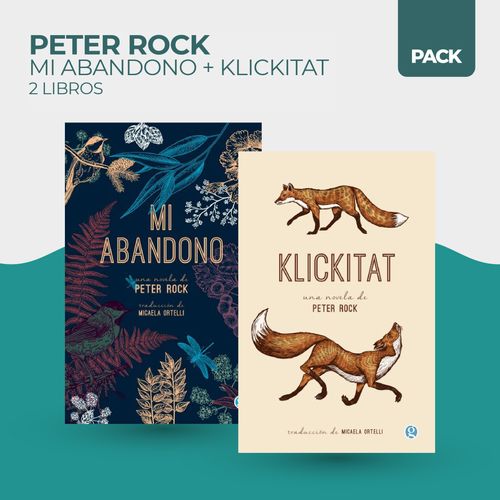 KLICKITAT + MI ABANDONO - 2 LIBROS - ROCK