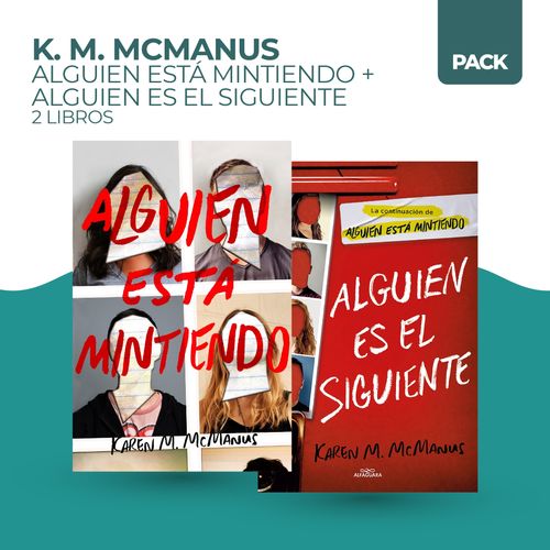 PACK ALGUIEN ESTA MINTIENDO + ALGUIEN ES EL SIGUIENTE - MCMA