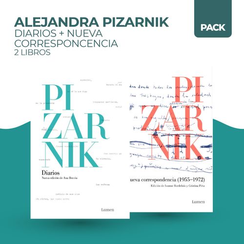 DIARIOS DE ALEJANDRA PIZARNIK + NUEVA CORRESPONDENCIA - 2 LI