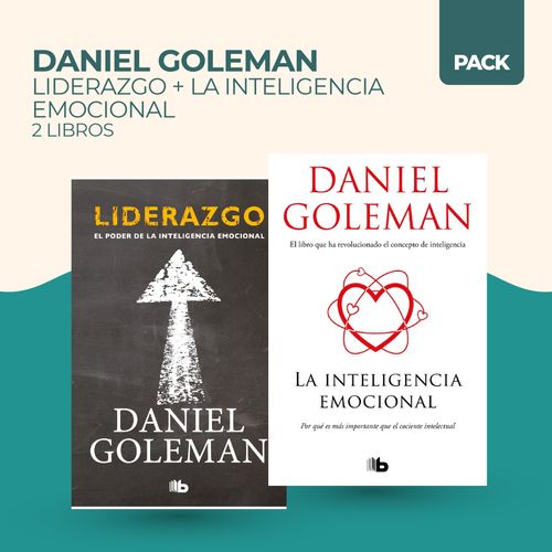 LIDERAZGO + INTELIGENCIA EMOCIONAL - 2 LIBROS - GOLEMAN