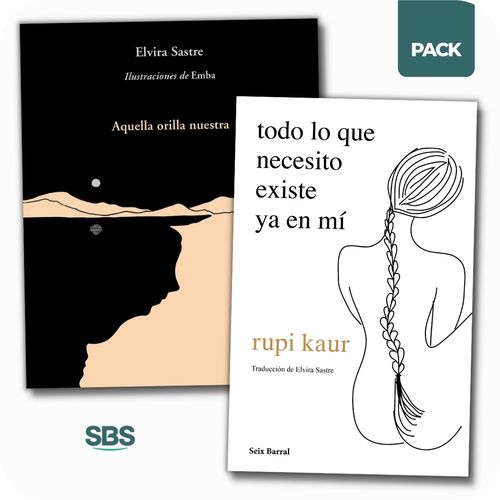 AQUELLA ORILLA NUESTRA + TODO LO QUE NECESITO - 2 LIBROS DE