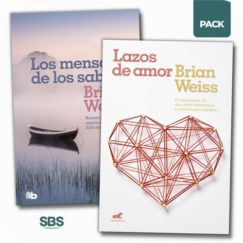 LAZOS DE AMOR + MENSAJES DE LOS SABIOS - BRIAN WEISS - 2 LIB