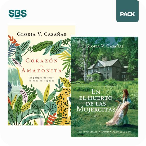 CORAZON DE AMAZONITA + EN EL HUERTO DE LAS MUJERCITAS - CASA
