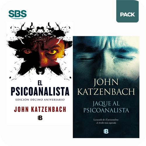 PSICOANALISTA + JAQUE AL PSICOANALISTA - KATZENBACH - 2 LIBR