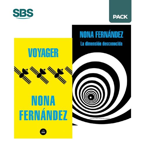 VOYAGER + DIMENSION DESCONOCIDA - FERNANDEZ - 2 LIBROS