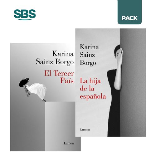 TERCER PAIS + HIJA DE LA ESPAÑOLA - SAINZ BORGO - 2 LIBROS