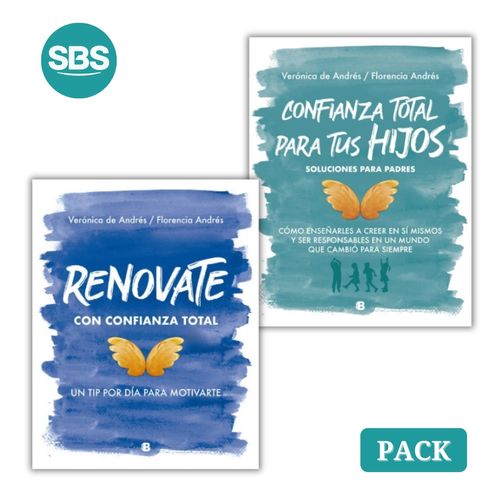 PACK CONFIANZA TOTAL PARA TUS HIJOS + RENOVATE - 2 LIBROS
