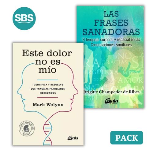 ESTE DOLOR NO ES MIO + LAS FRASES SANADORAS - 2 LIBROS