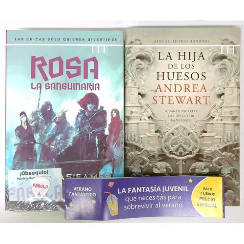 PACK VERANO FANTASTICO - LA HIJA DE LOS HUESOS / ROSA SANGUI