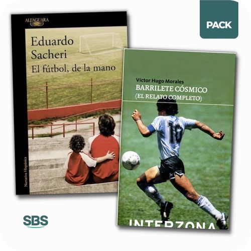 BARRILETE COSMICO + EL FUTBOL DE LA MANO - 2 LIBROS