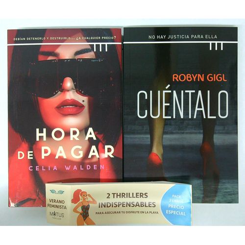PACK VERANO FEMINISTA - HORA DE PAGAR / CUENTALO
