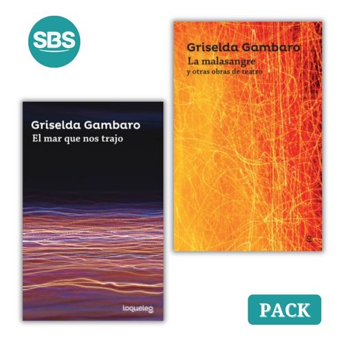 PACK MALASANGRE + MAR QUE NOS TRAJO - 2 LIBROS