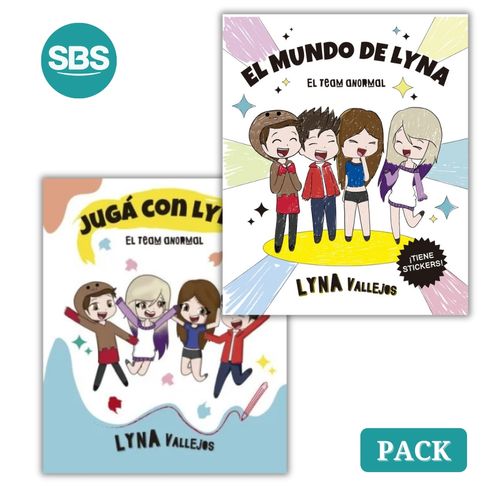 MUNDO DE LYNA + JUEGA CON LYNA - VALLEJOS LYNA - 2 LIBROS