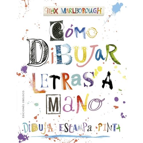 COMO DIBUJAR LETRAS A MANO - DIBUJA ESTAMPA PINTA