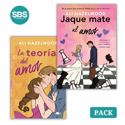 JAQUE MATE AL AMOR + LA TEORIA DEL AMOR - HAZELWOOD - 2 LIBR