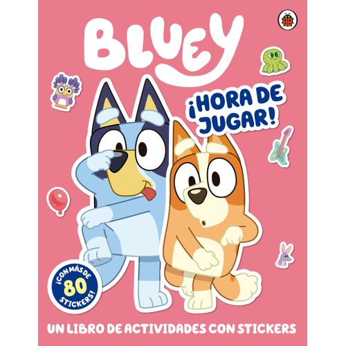 BLUEY - HORA DE JUGAR ! - LIBRO CON STICKER