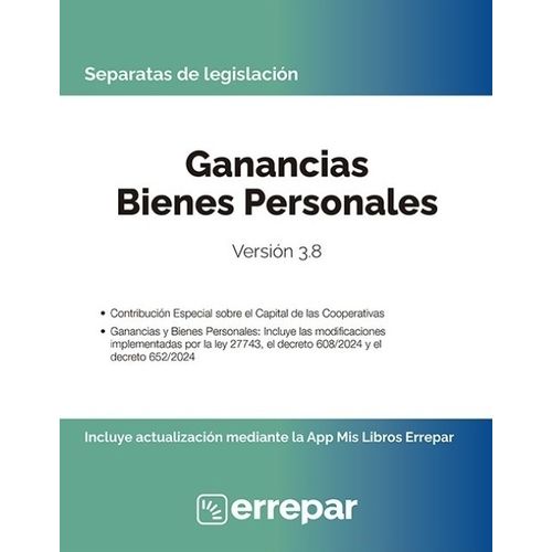GANANCIAS - BIENES PERSONALES VERSION 3.8