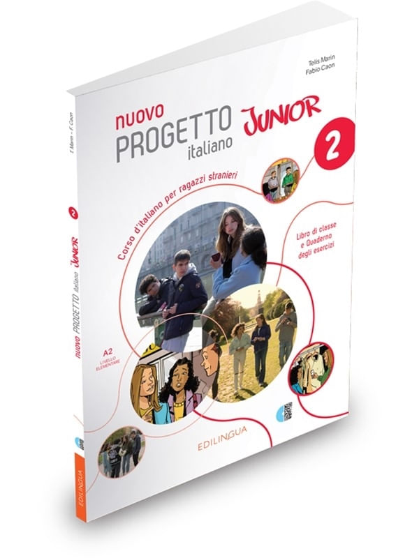 NUOVO PROGETTO ITALIANO JUNIOR 2 - LIBRO DI CLASSE E QUADERN