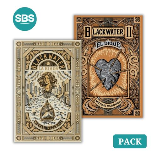 PACK BLACKWATER LA RIADA + EL DIQUE - 2 LIBROS