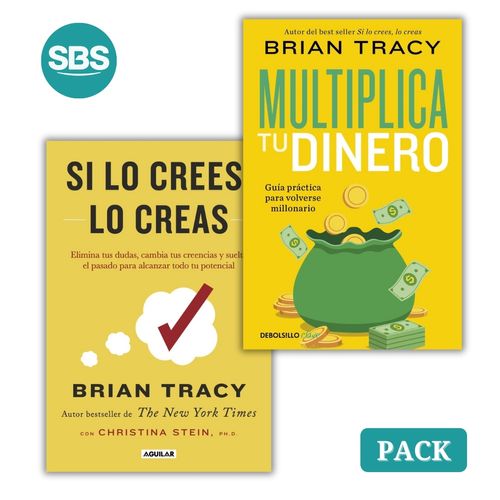 MULTIPLICA TU DINERO + SI LO CREES, LO CREAS - 2 LIBROS