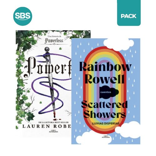 POWERFUL + LLUVIAS DISPERSAS - ROBERTS/ROWELL 2 LIBROS