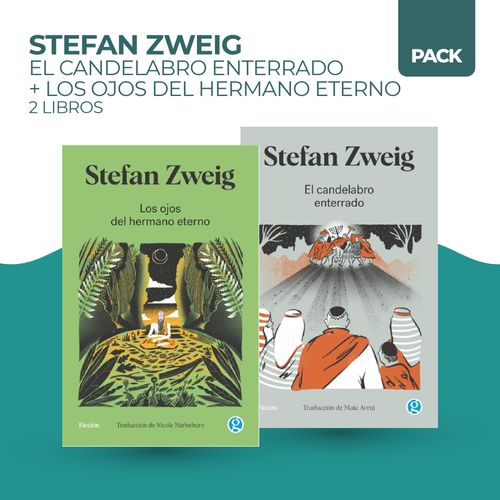 CANDELABRO ENTERRADO + OJOS HERMANO ETERNO - 2 LIBROS - ZWEI