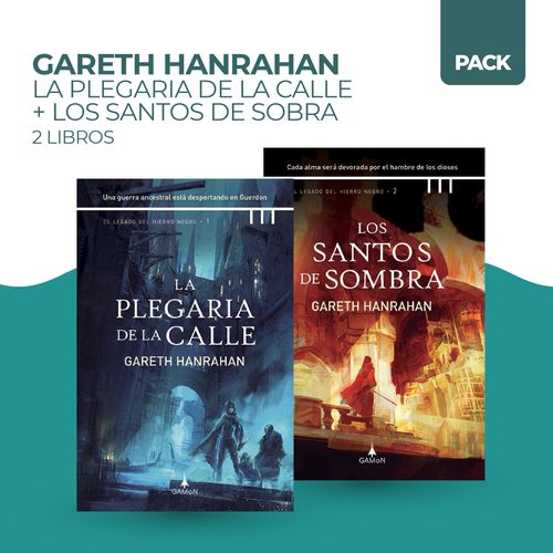 PLEGARIA DE LA CALLE + SANTOS DE SOMBRA - 2 LIBROS - HANRAHA