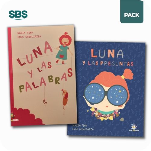 LUNA Y LAS PALABRAS + LAS PREGUNTAS - 2 LIBROS