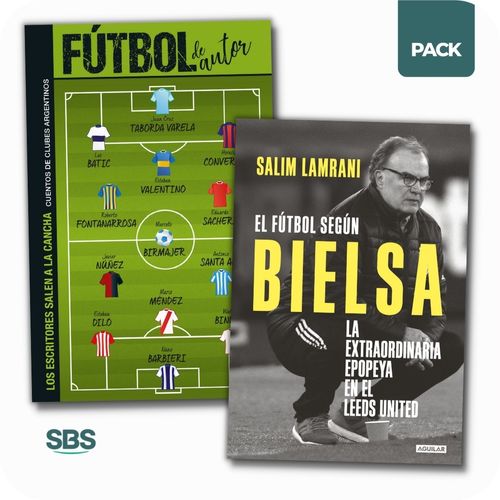 EL FUTBOL SEGUN BIELSA + FUTBOL DE AUTOR - 2 LIBROS