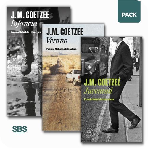 VERANO + JUVENTUD + INFANCIA - 3 LIBROS - COETZEE