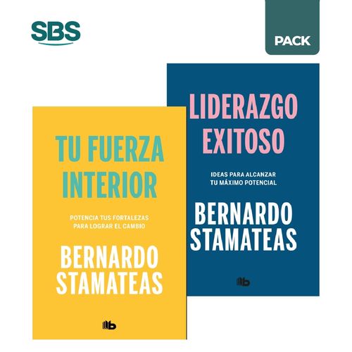 LIDERAZGO EXITOSO + TU FUERZA INTERIOR - 2 LIBROS - STAMATEA