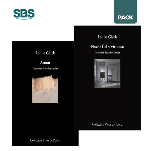 ARARAT + NOCHE FIEL Y VIRTUOSA - GLÜCK - 2 LIBROS