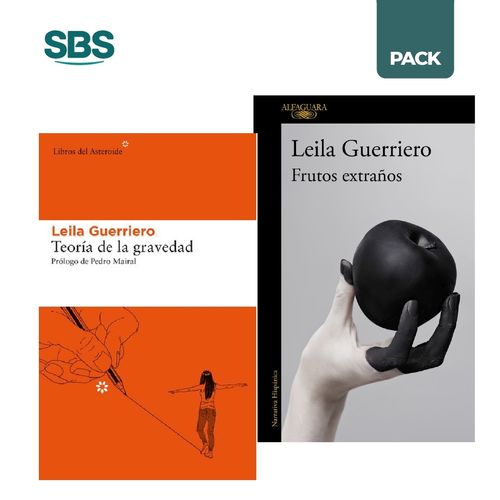 TEORIA DE LA GRAVEDAD + FRUTOS EXTRAÑOS - GUERRIERO - 2 LIBR