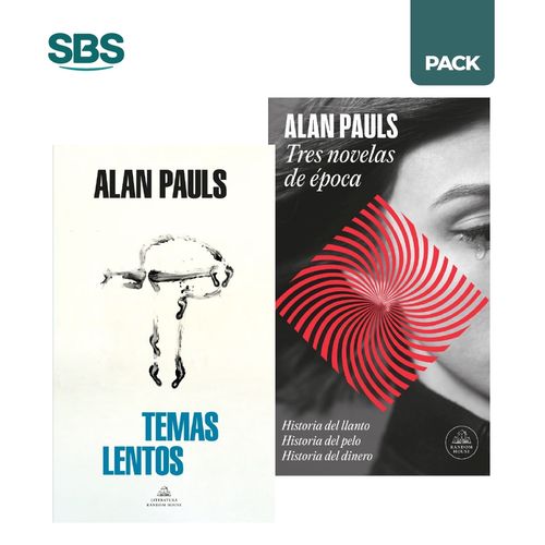 TEMAS LENTOS + TRES NOVELAS DE EPOCA - PAULS - 2 LIBROS