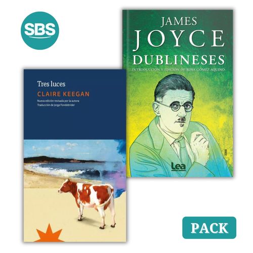 DUBLINESES + TRES LUCES - JAMES JOYCE - 2 LIBROS