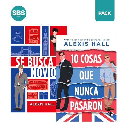 SE BUSCA NOVIO + 10 COSAS QUE NUNCA PASARON - HALL - 2 LIBRO