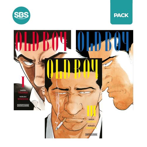 OLD BOY 1, 2 Y 3 - TSUCHIYA / MINEGISHI - 3 LIBROS