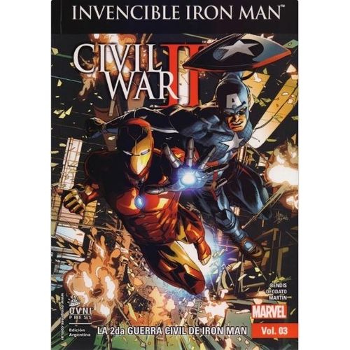 LA SEGUNDA GUERRA CIVIL DE IRON MAN - INVENCIBLE IRON MAN 3