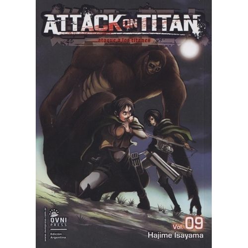 ATTACK ON TITAN - ATAQUE A LOS TITANES VOL.9 - OVNI PRESS