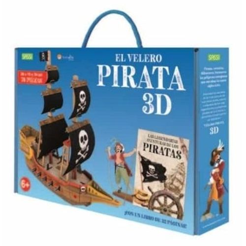 EL VELERO PIRATA - LIBRO + MAQUETA 3D