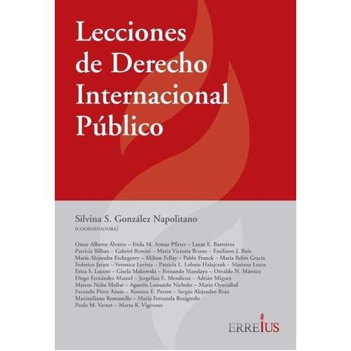 LECCIONES DE DERECHO INTERNACIONAL PUBLICO - GONZALEZ NAPOLI