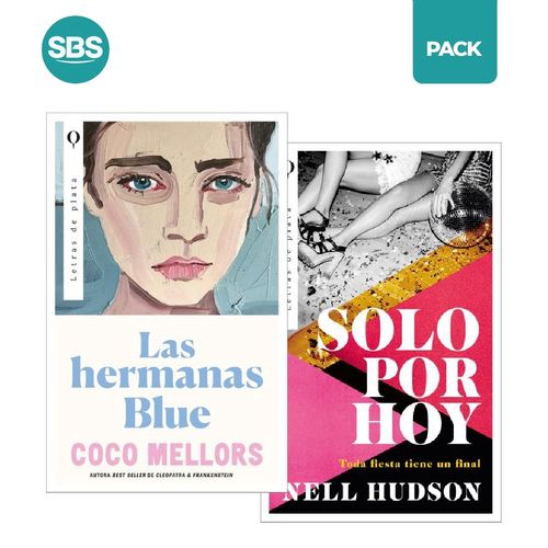 HERMANAS BLUE + SOLO POR HOY - 2 LIBROS